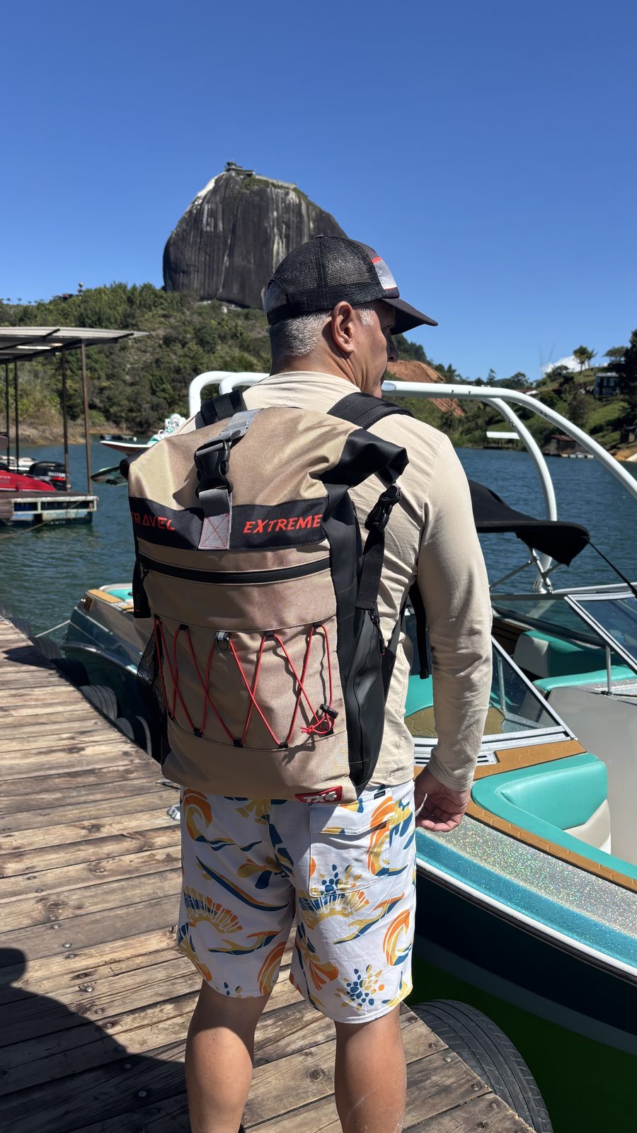 Morral Dry Bag 30 Litros TX4 - Camel