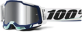 Goggles 100% Racecraft 2 Arsham – Lente Espejo Plata Flash (Original)
