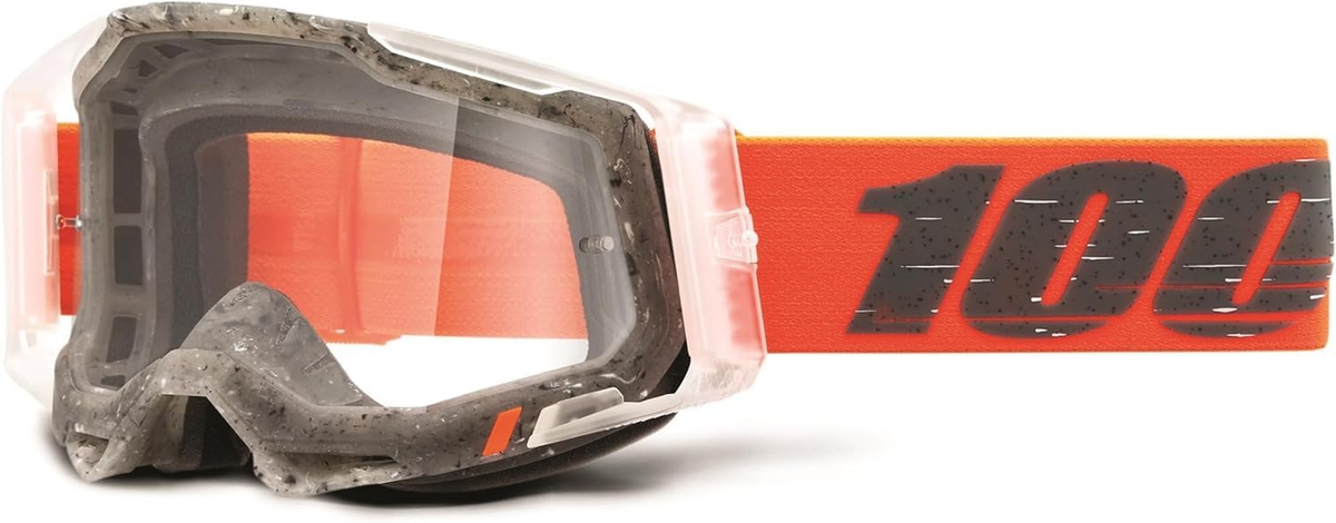 Goggles 100% Racecraft 2 Schrute – Lente Transparente (Original)